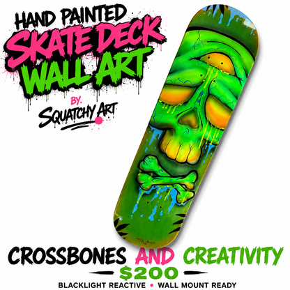 Hand Painted Skate Decks