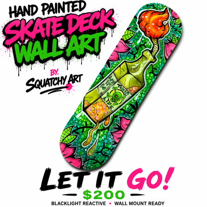 Hand Painted Skate Decks