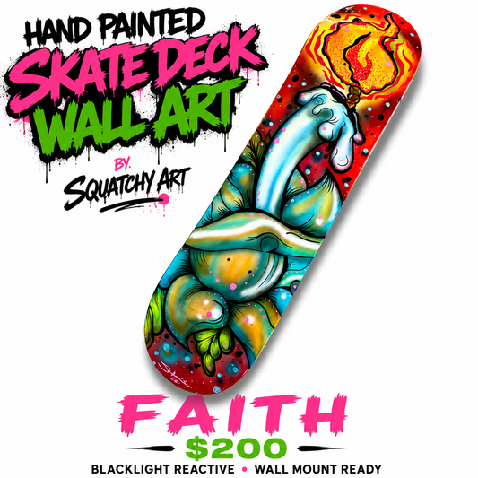 Hand Painted Skate Decks