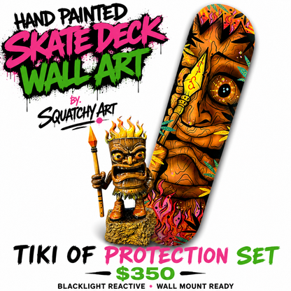 Hand Painted Skate Decks